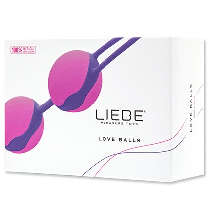 Bolas Chinas Liebe Lila/Fucsia