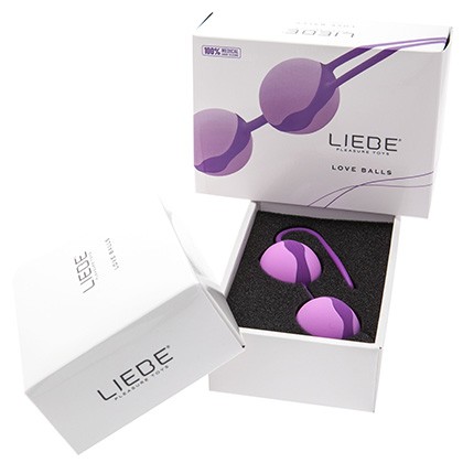 Bolas Chinas Liebe Lila/Violeta Pastel