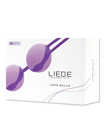 Bolas Chinas Liebe Lila/Violeta Pastel