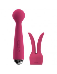 Masajeador y conejito con vibración Emma Plum Red