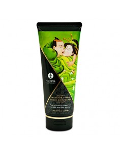 Shunga Crema Masaje - Pera & Te Verde Exótico