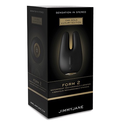 Masajeador Form 2 Negro/Oro Edición Lujo
