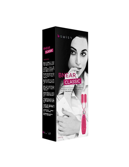 Balas Vibradoras C/ Mando Bnear Classic Rosa