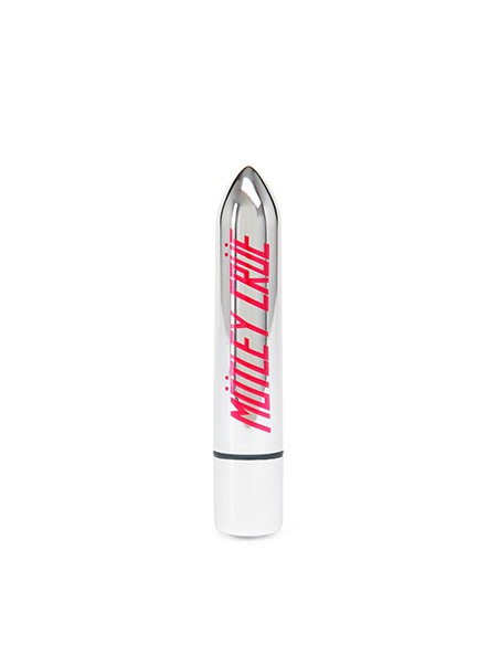 Motley Crue Too Fast For Love 10 Function Bullet Vibrator Silver