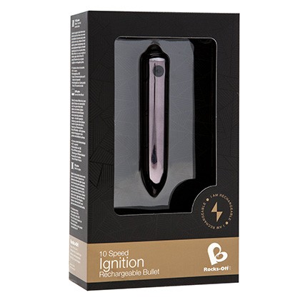 Ignition Recargable 10 Velocidades Gun Metal