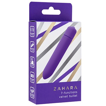 7 Functions Velvet  Bullet Purple