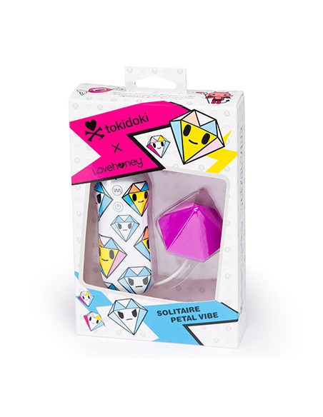 7 Function Silicone Purple Diamond Clitoral Vibrator