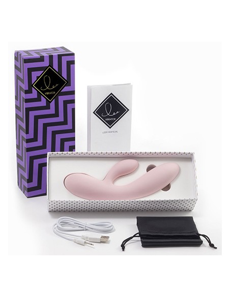 Vibrador Conejo LEA Rosa Claro