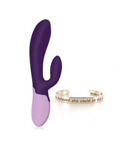 Rianne S - Xena Rabbit Vibrator Deep Purple & Lilac