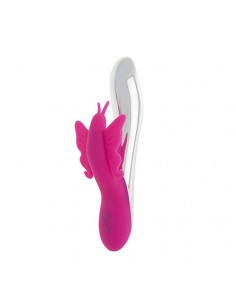  LED Butterfly Rechargeble Vibrator Pink