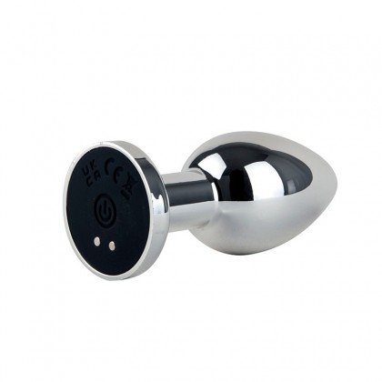 Metal Plug w/Remote - Silver