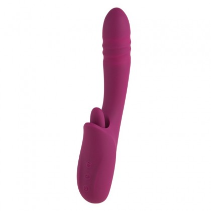 Rechargeable Vibrator w/ Tongue...