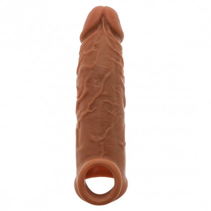 S PLEASURES PENIS SLEEVE BROWN 8,8´´...