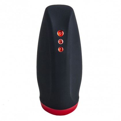 Masturbator Suction Black / Red