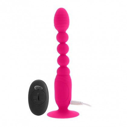 Anal Vibrator w/Remote 2 motors USB...