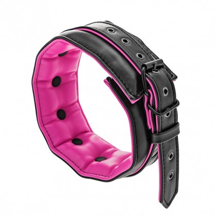 SOFT COLLAR PINK/BLACK