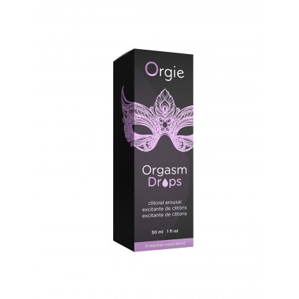 Orgasm Drops Clitoral Arousal