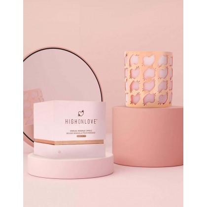 HIGHONLOVE MASSAGE CANDLE- ROSEBUD
