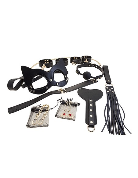 Deluxe Bondage kit  with Box - Black