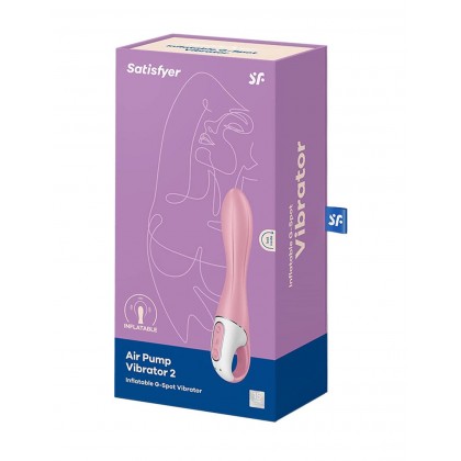 Air Pump Vibrator 2 light red