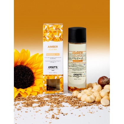 HARMONIZING MASSAGE OIL WITH ORGANIC...