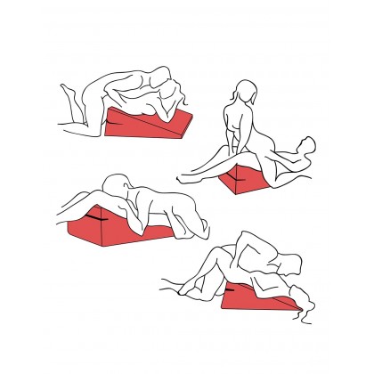 Ramp Pillow Rojo